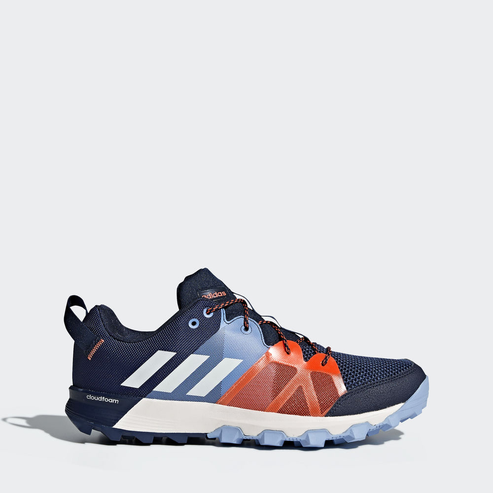 Adidas Kanadia 8.1 Trail - παπουτσια για τρεξιμο ανδρικα - Σκουρο Μπλε/Ασπρα/Γκρι Μπλε,Μέγεθος: EU 3